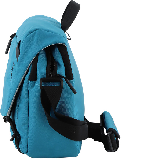 Městská taška na notebook Discovery METROPOLIS 212 12,7L Modrá, fotografie 3