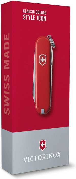 Kapesní nůž Victorinox Classic SD červený 0.6223.G, fotografie 4