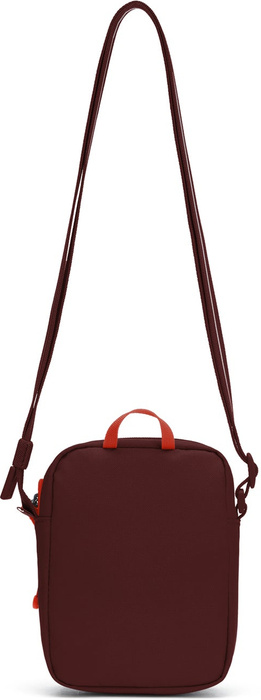 Taška přes rameno s ochranou proti krádeži Pacsafe Go 1,5L – Garnet Red, fotografie 3