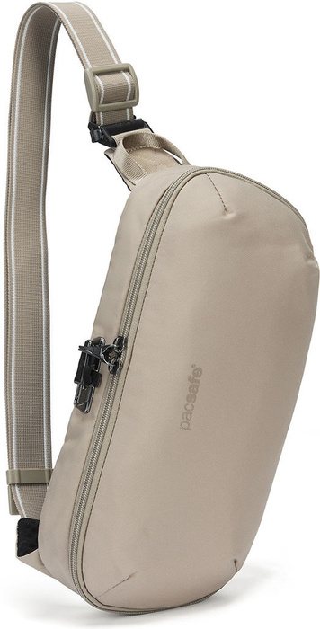 Bezpečnostní ledvinka Pacsafe V 5L Beige, fotografie 3