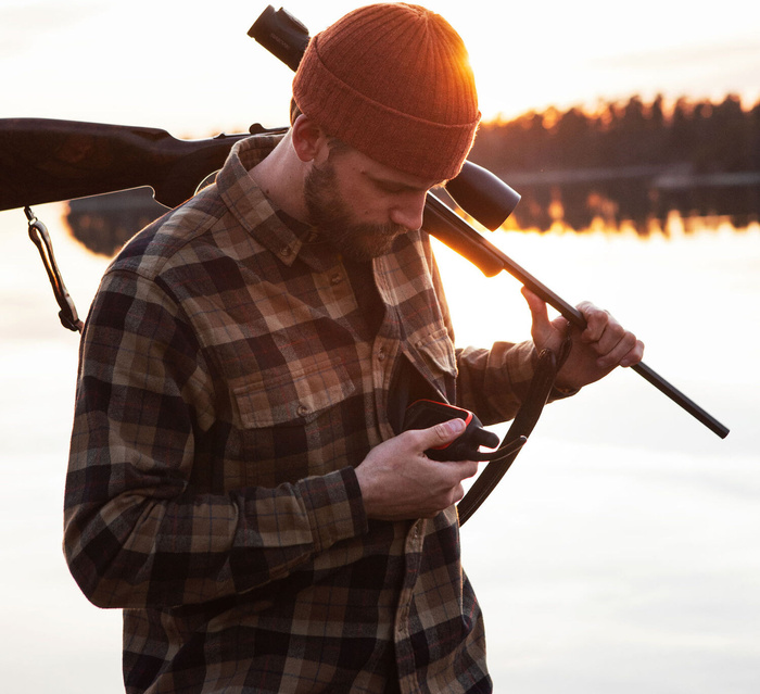 Zimní čepice Fjallraven Byron Hat Thin Dark olive z jehněčí vlny, fotografie 5