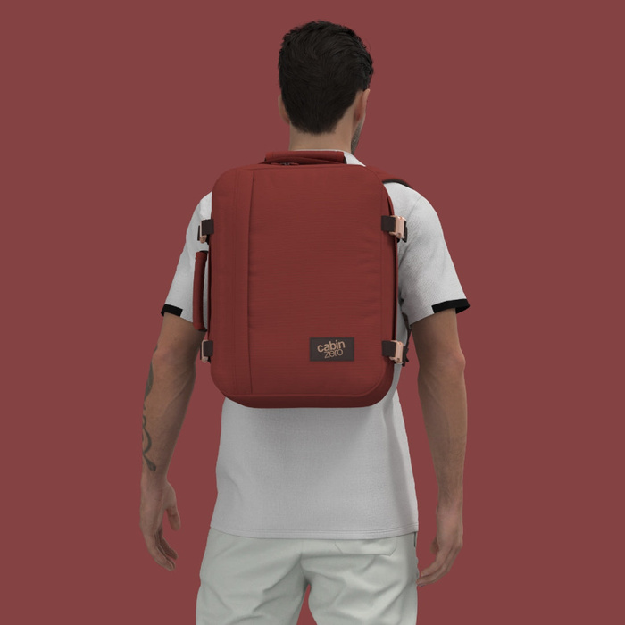 Příruční batoh do Wizzair Cabin Zero Classic 28 l – Sangria Red, fotografie 11