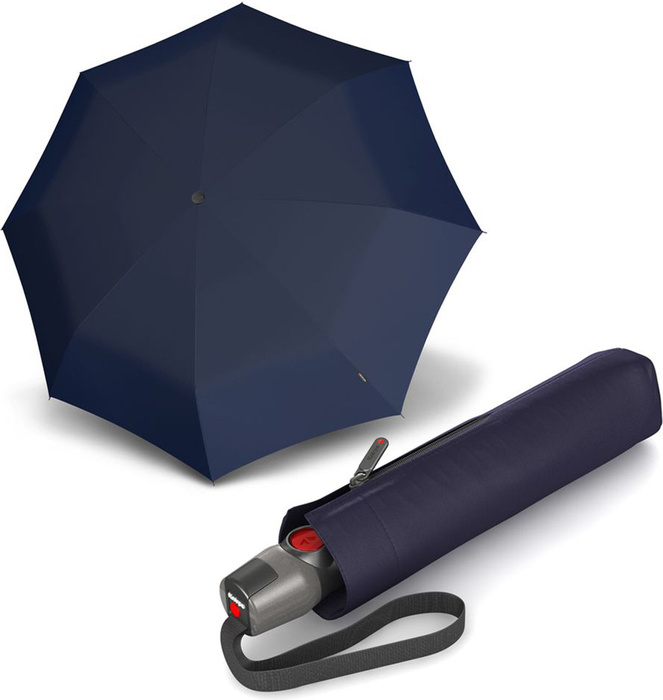 Automatický skládací deštník Knirps T.200 Black Edition - Navy