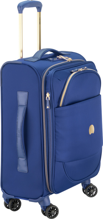 Kabinový kufr rozšiřitelný Delsey Montrouge 55 cm SLIM Modrý, fotografie 13