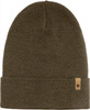 Vlněná čepice Fjallraven Classic Knit Hat - dark olive, fotografie 3