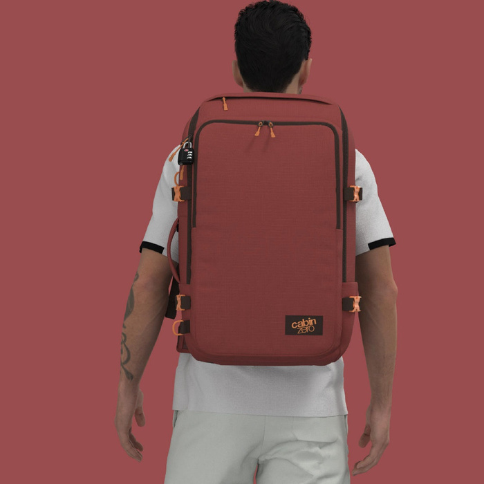Příruční batoh Cabin Zero ADV Pro 42L – Sangria Red, fotografie 13