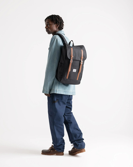 Batoh Herschel Retreat 23L – Black Tonal, fotografie 6