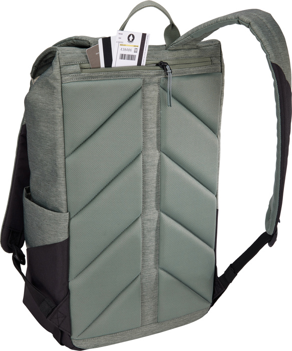 Batoh na notebook Thule Lithos 16L Zelený, fotografie 10