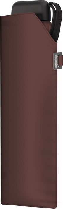 Kapesní deštník Doppler Carbonsteel Mini Slim Dark Chocolate