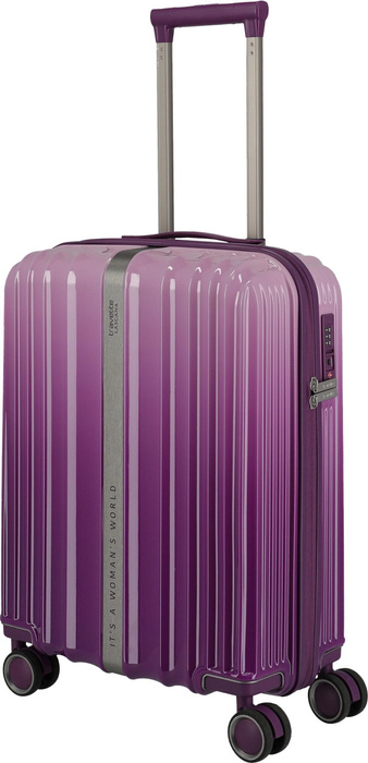 Palubní kufr Travelite Lascana 55 cm Purple Degrade