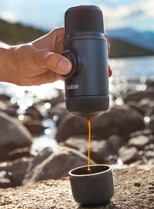 Cestovní kávovar s pouzdrem Wacaco Nanopresso – Black, fotografie 8