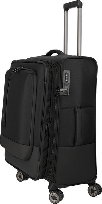 Střední kufr Travelite CrossLite 5.0 4K 66 cm – černý, fotografie 3