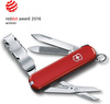 Kapesní nůž Victorinox Nail Clip červený 0.6463, fotografie 3