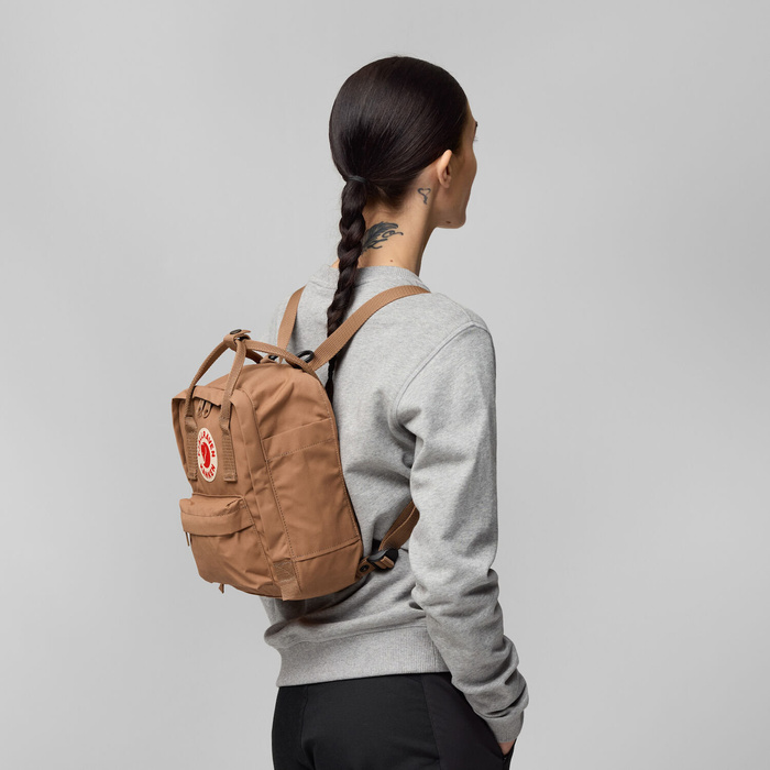 Batoh Kanken Mini Fjallraven – Sky Blue-Light Oak, fotografie 5