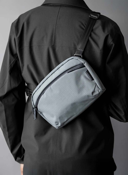 Taška přes rameno Alpaka Flight Sling 2L - Grey, fotografie 10