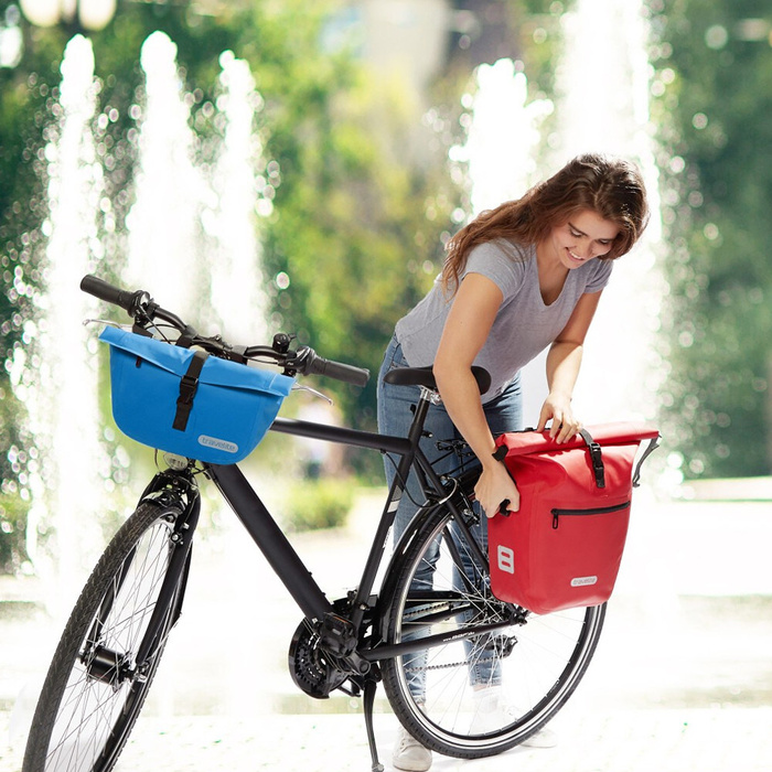 Cyklistická taška Travelite Basics – černá, fotografie 7