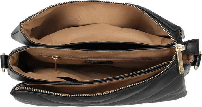 Kabelka Travelite Barbara Cozy Crossbody Bag Trio 3L Černá, fotografie 2