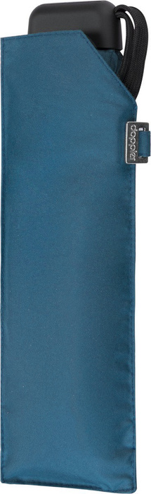 Kapesní deštník Doppler Carbonsteel Mini Slim modrý, fotografie 2