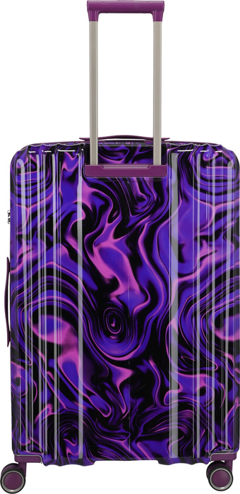 Velký kufr Travelite Lascana 76 cm Purple Swirl, fotografie 4
