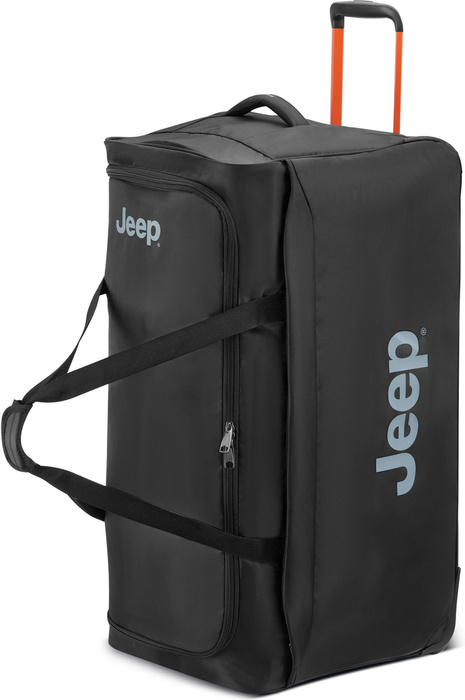 Cestovní taška na kolečkách Delsey x Jeep 122 l černá