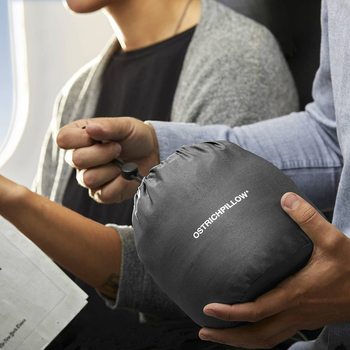 Cestovní polštář Ostrichpillow GO – Blue Reef, fotografie 8