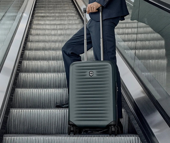 Kabínový kufr Victorinox Airox Advanced 55 cm Gray, fotografie 4