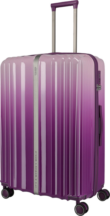 Velký kufr Travelite Lascana 76 cm Purple Degrade