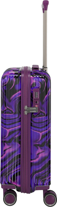 Palubní kufr Travelite Lascana 55 cm Purple Swirl, fotografie 7