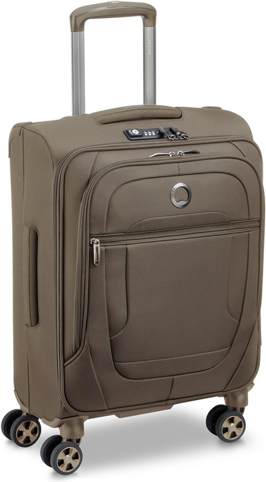Kabinový kufr Delsey Helium DLX 55 cm – hnědý, fotografie 2